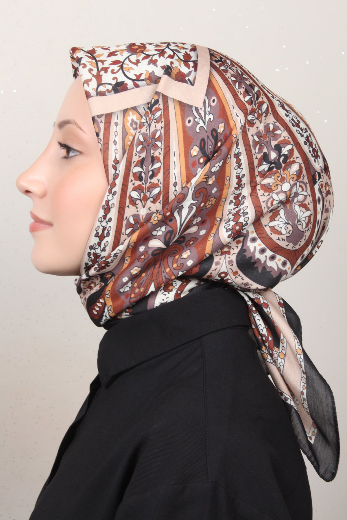 Silk Life Lotus Eşarp 4127-9