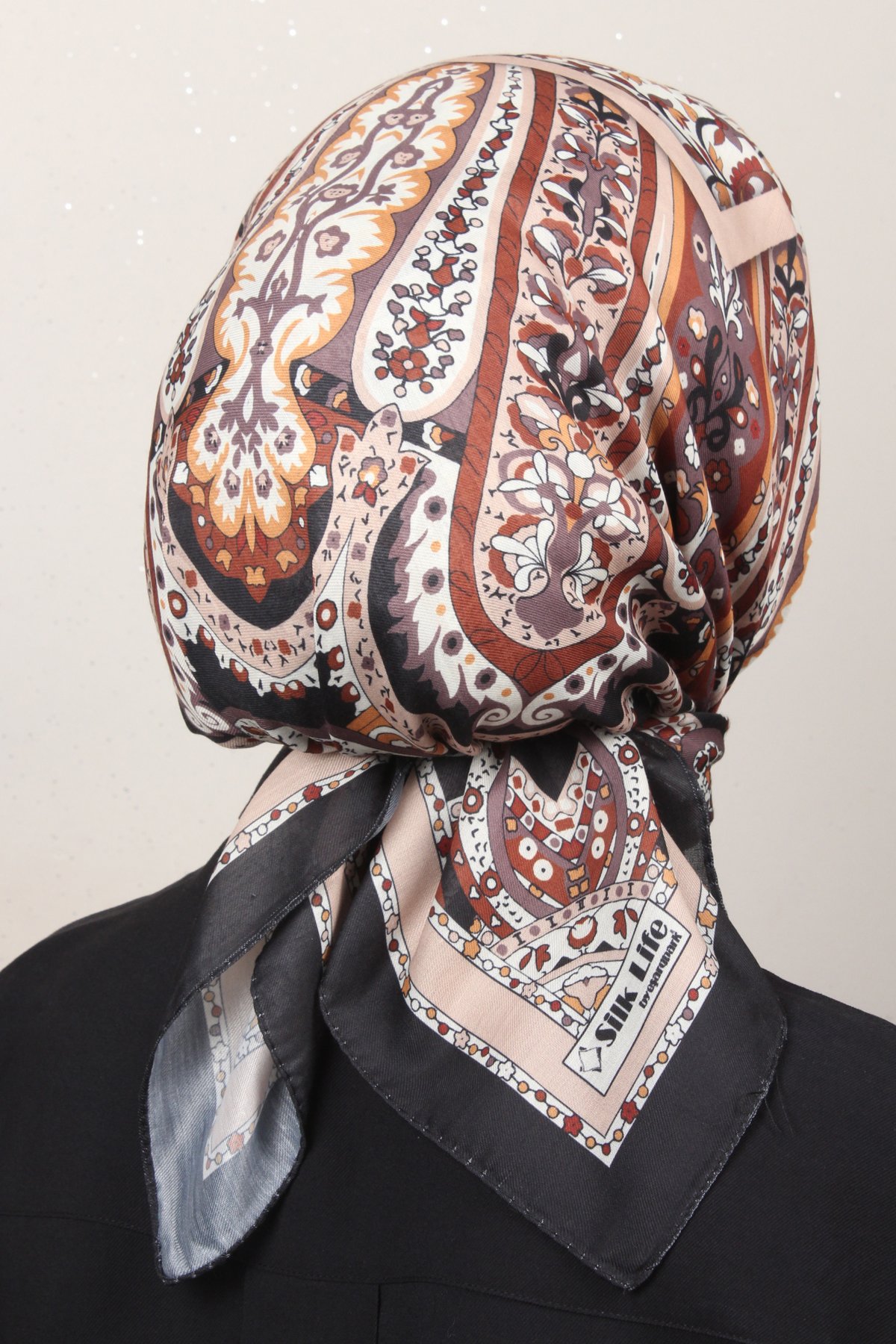 Silk Life Lotus Eşarp 4127-9