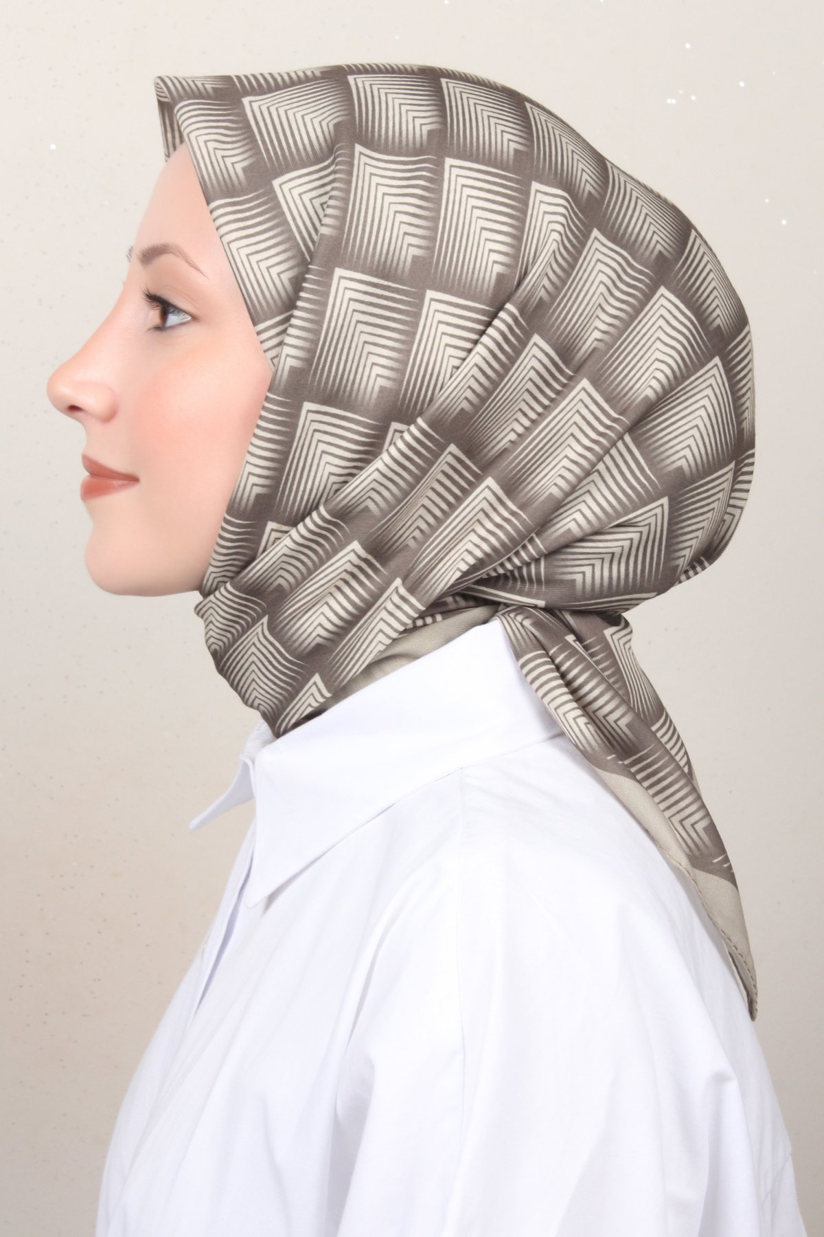 Silk Life Lotus Eşarp 4129-5 Yeşil 