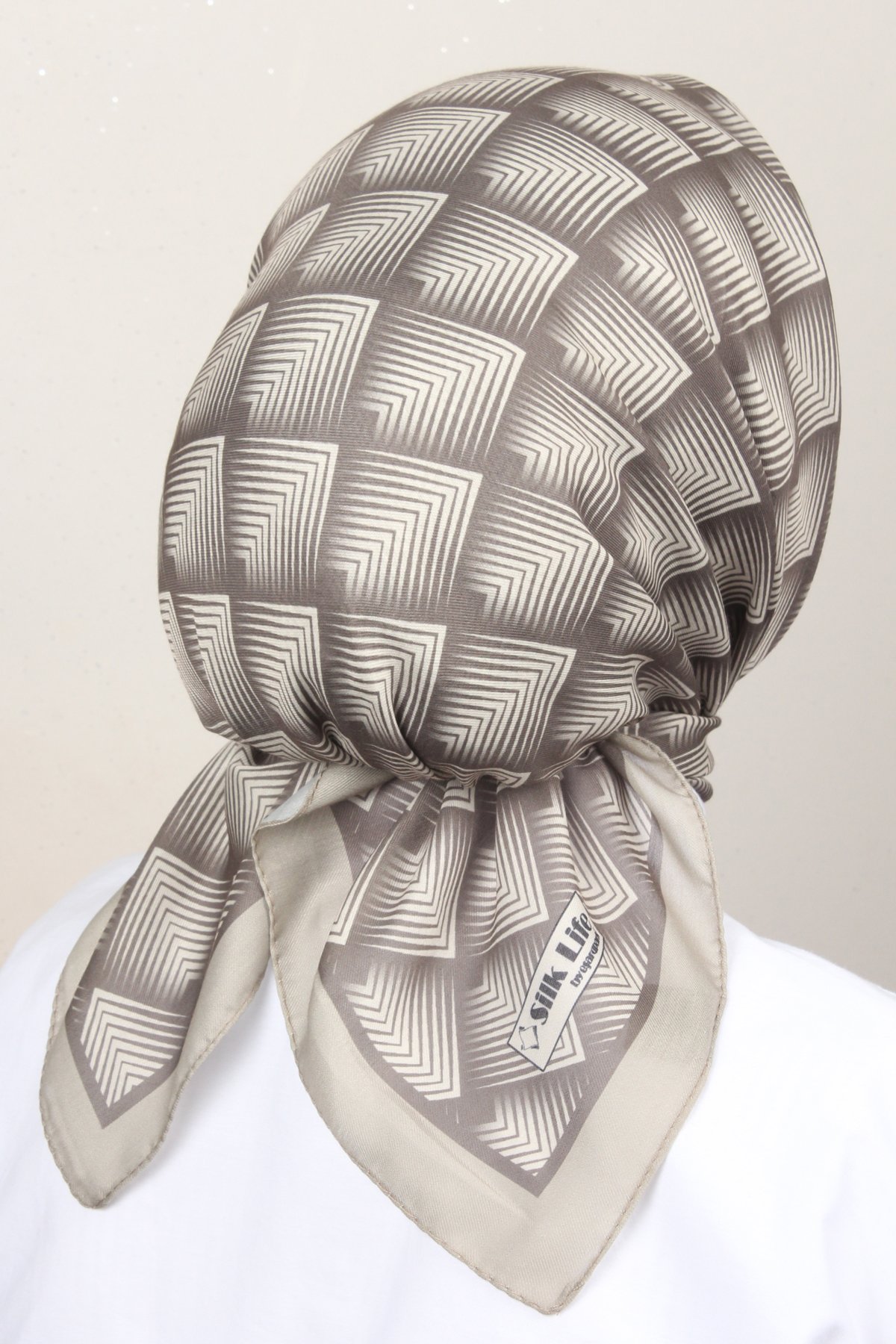 Silk Life Lotus Eşarp 4129-5 Yeşil 