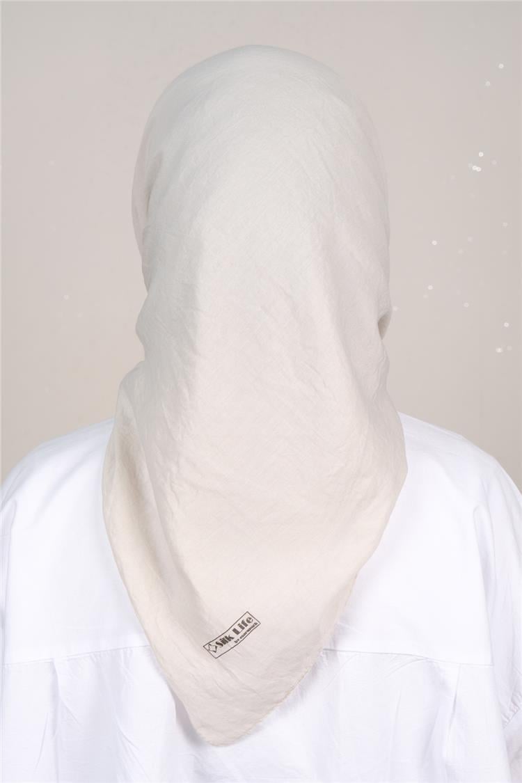 Silk Life Mısra Coton Eşarp 2706-1
