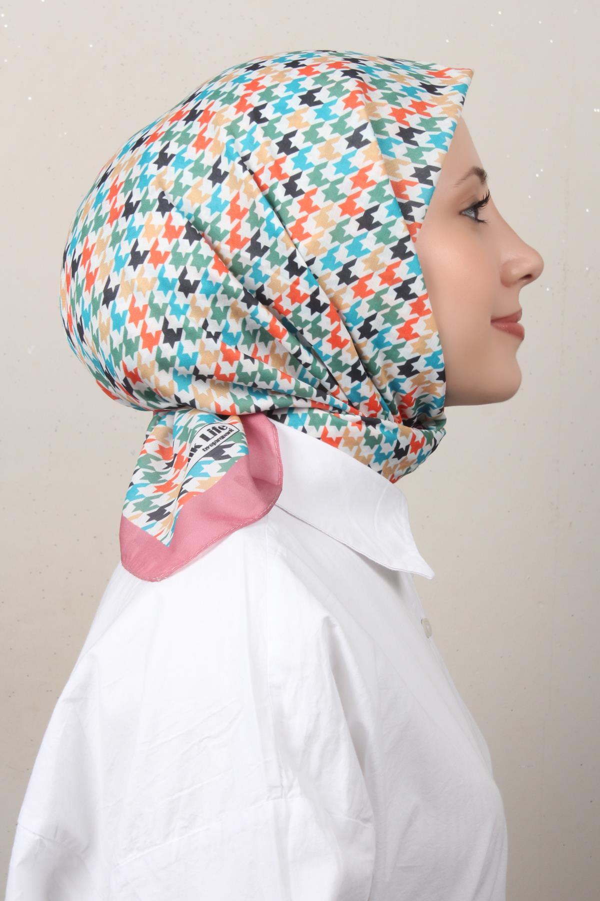 Silk Life Soft Pamuk Eşarp 4140-6 