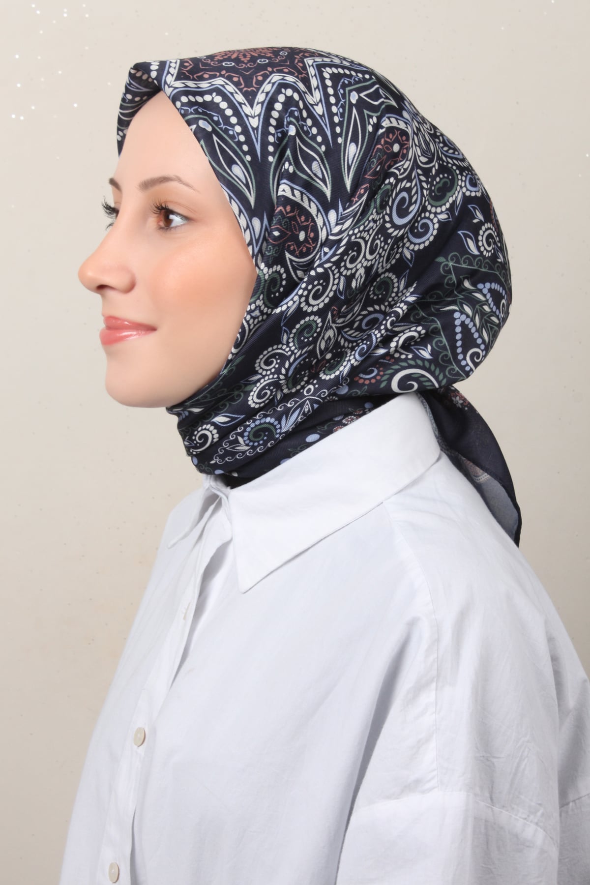 Silk Life Soft Pamuk Eşarp 4145-2