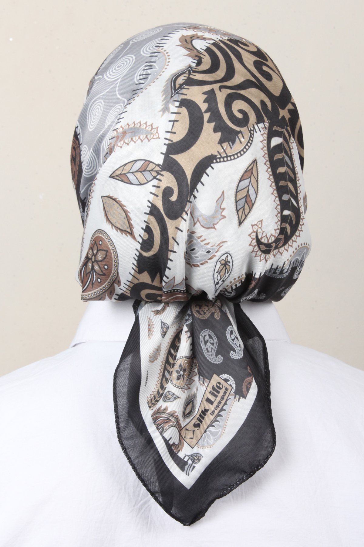 Silk Life Soft Pamuk Eşarp 4147-3