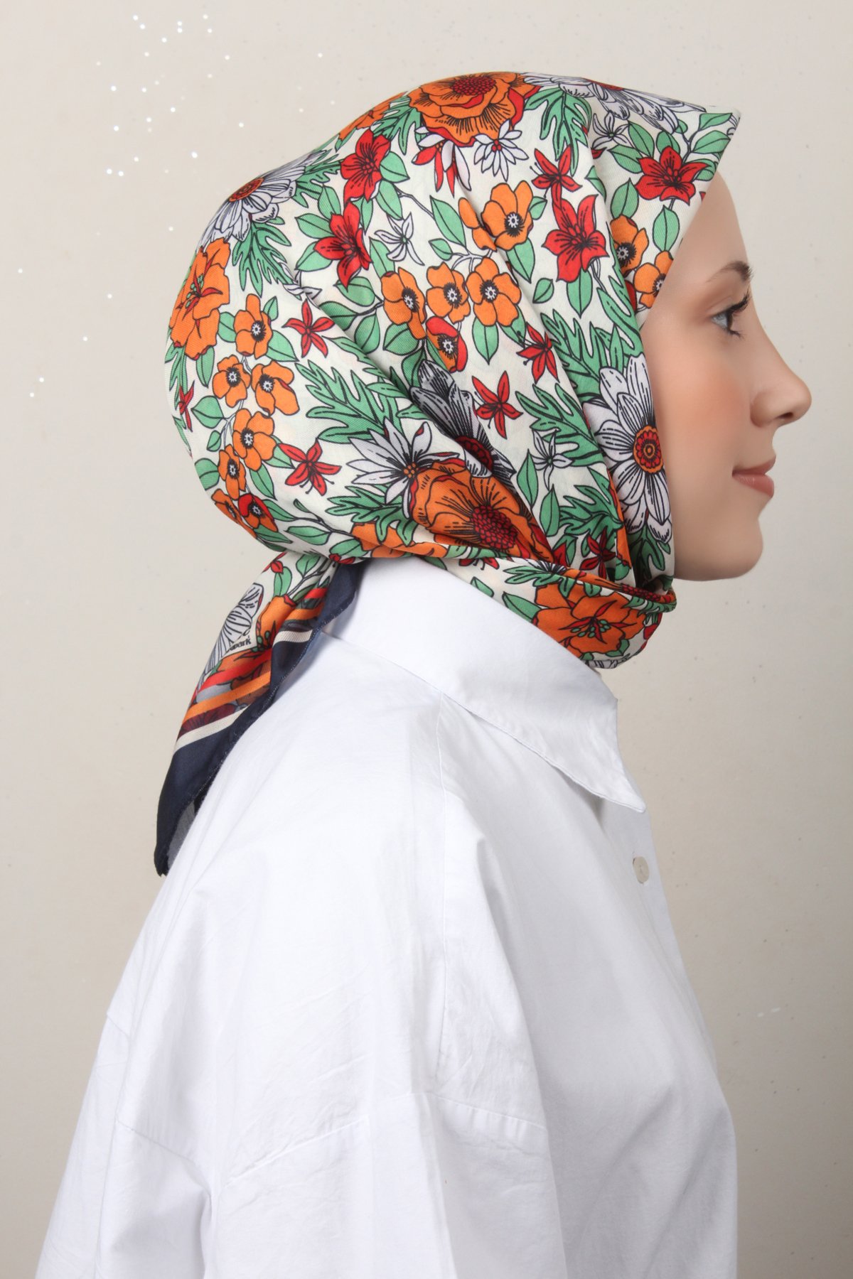 Silk Life Soft Pamuk Eşarp 4149-7