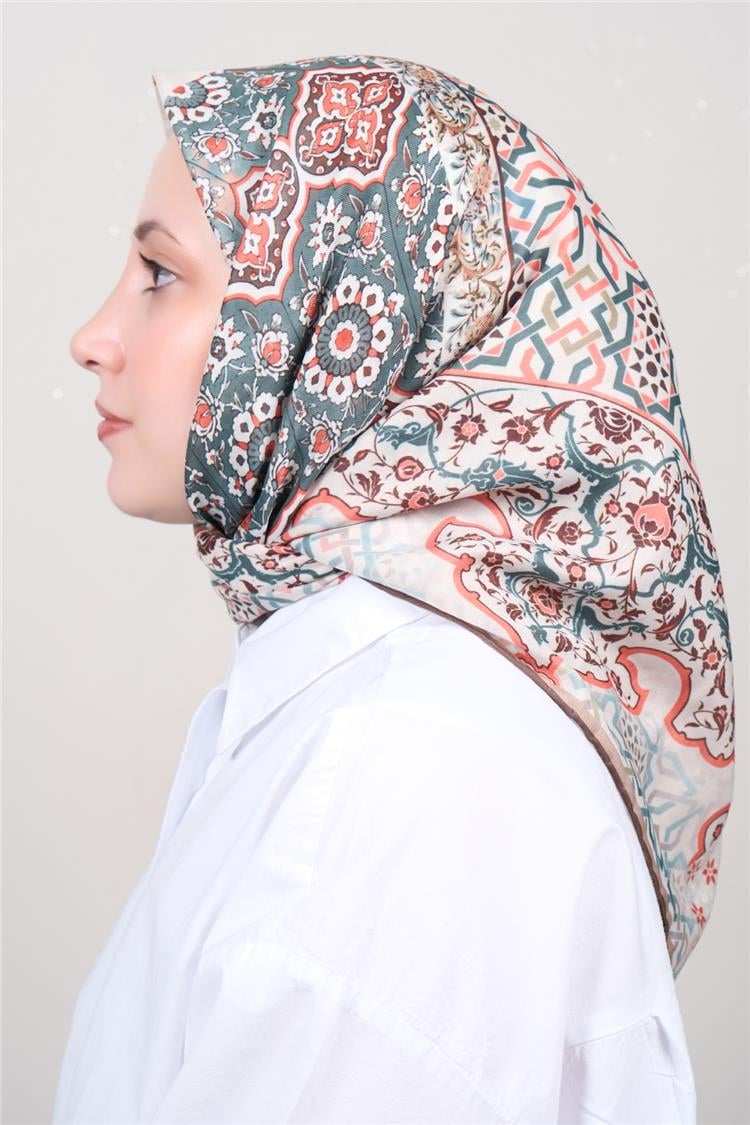 Silk Life Soft Pamuk Eşarp 4310-1