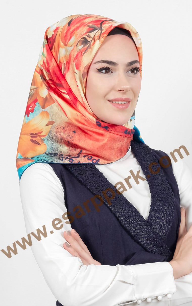 Silkhome İndirimli İpek Eşarp 15016-7