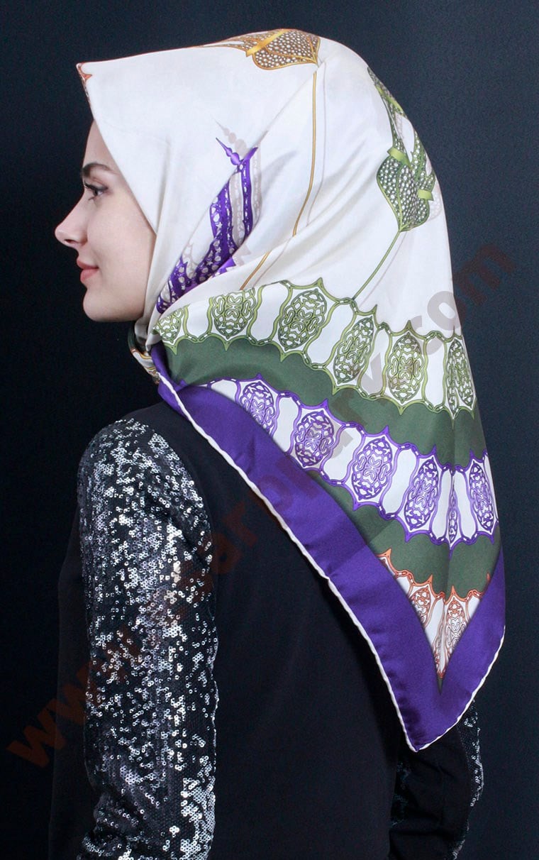 Silkhome İndirimli İpek Eşarp 1523-3