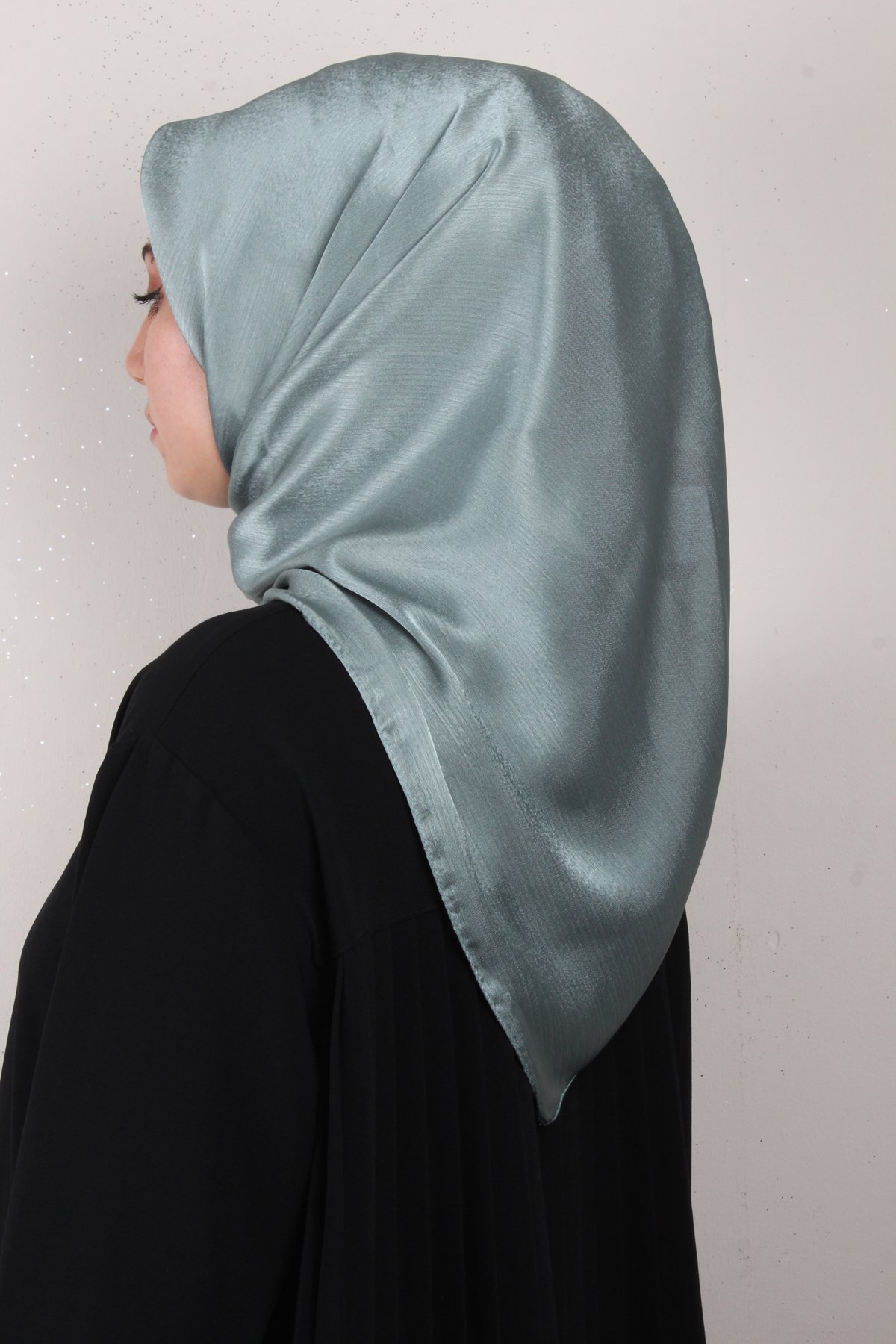 Silver Janjan Eşarp 4104-13 Mint Yeşili