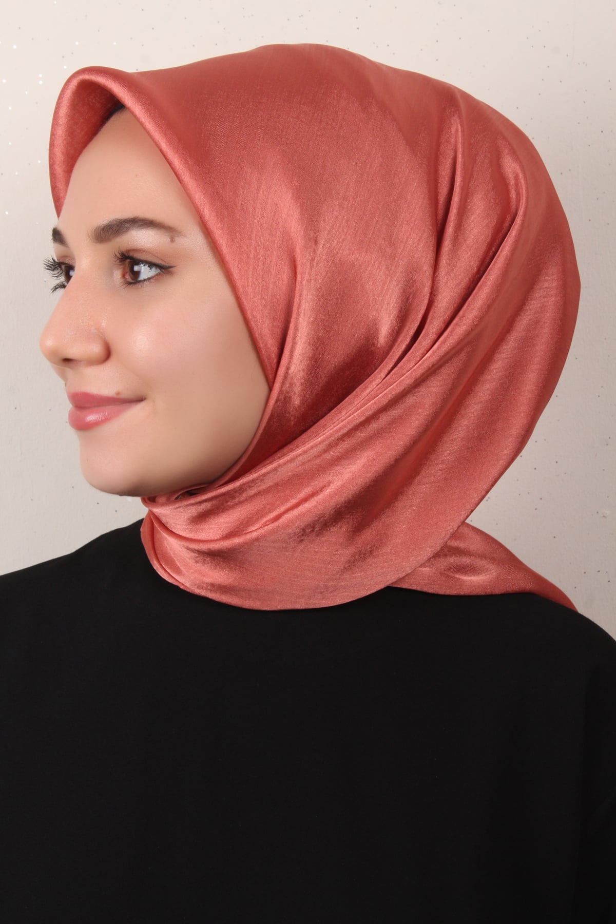 Silver Janjan Eşarp 4104-14 Gül Kurusu