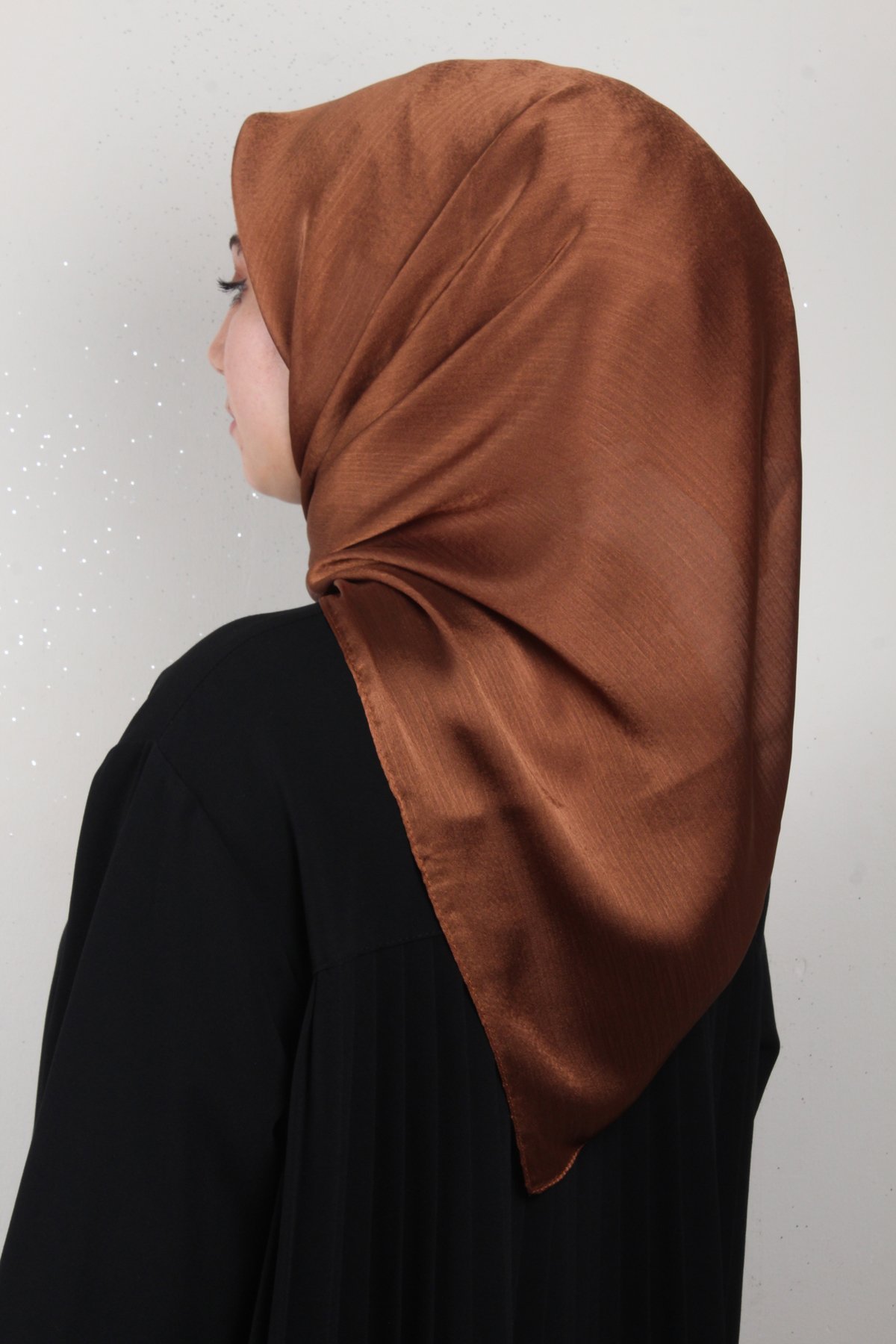 Silver Janjan Eşarp 4104-20 Karamel