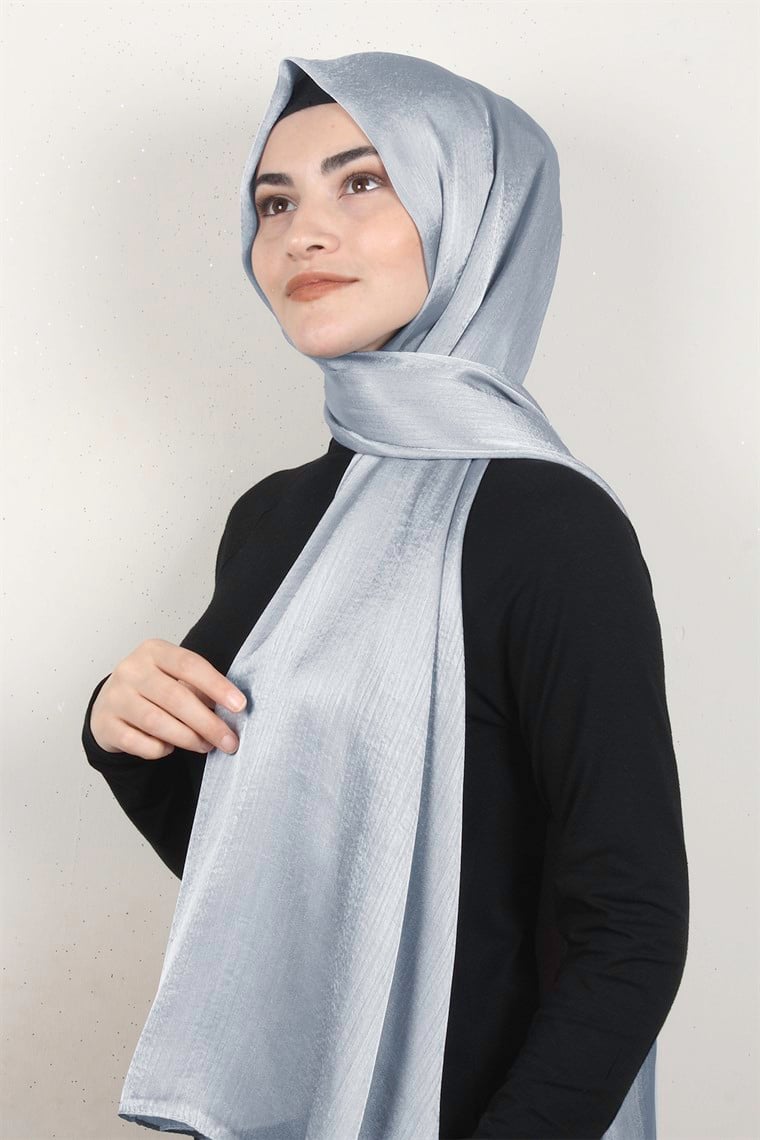 Silver Janjan Şal 2729-8 Gri