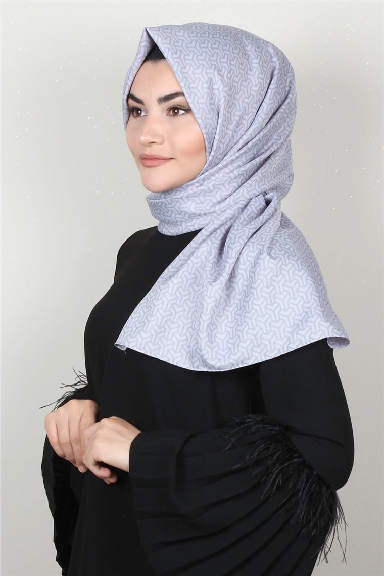 Simerya Şal 1389-4 Buz Mavisi