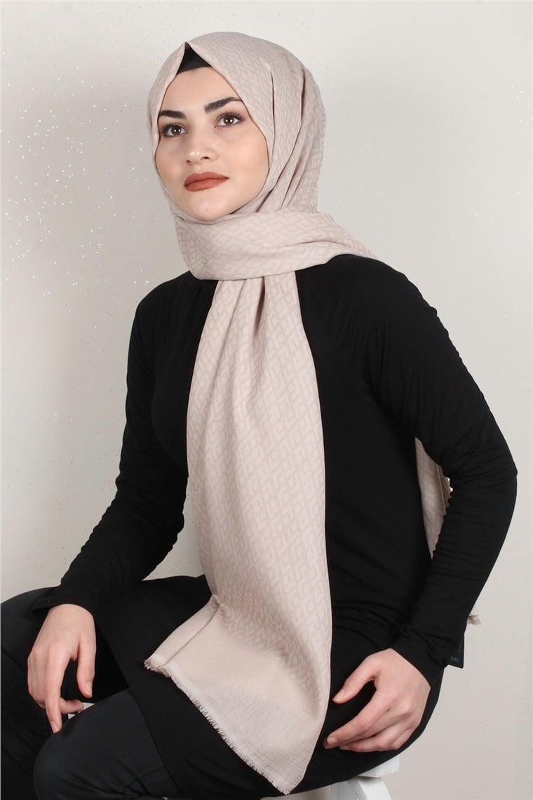 Simerya Şal 1393-13 Taş Rengi