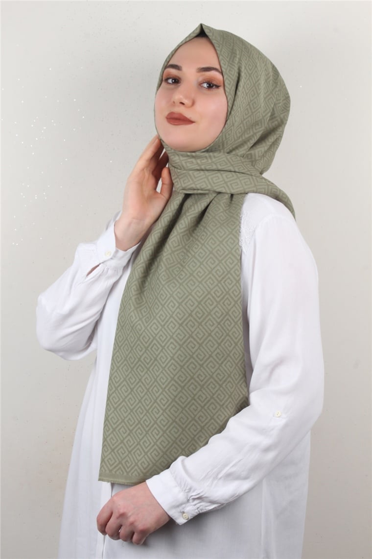 Simerya Şal 1394-16 Mint Yeşili