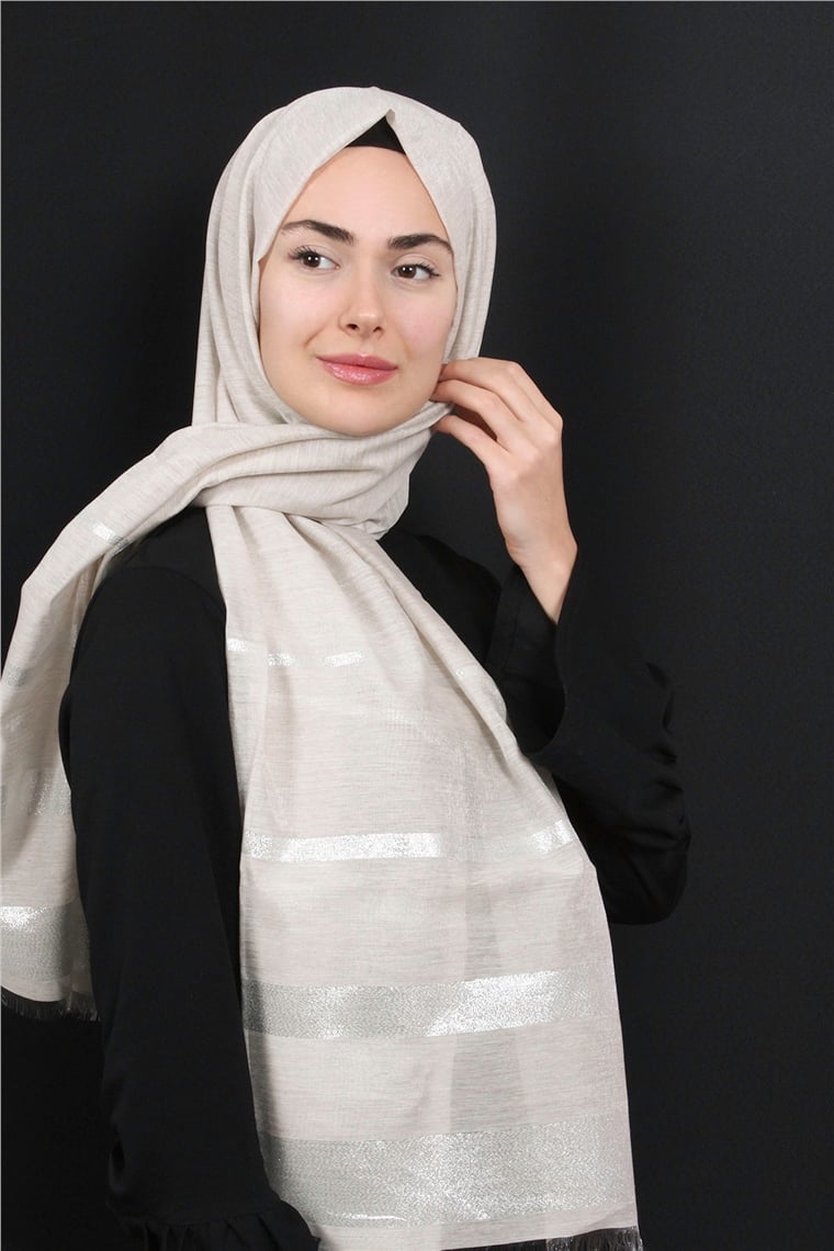 Simli Elagance Şal 134-3