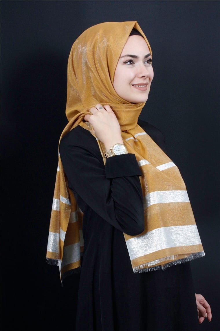 Simli Elagance Şal 134-9