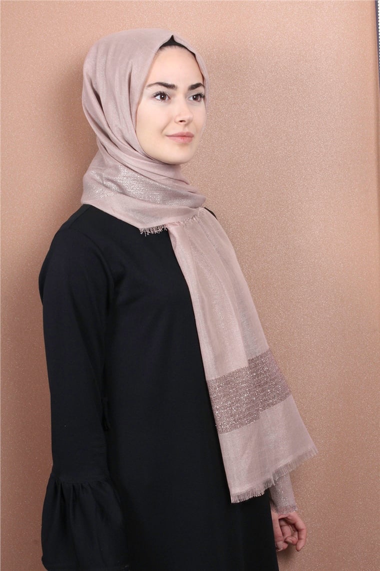 Simli Pamuk Şal 504-12