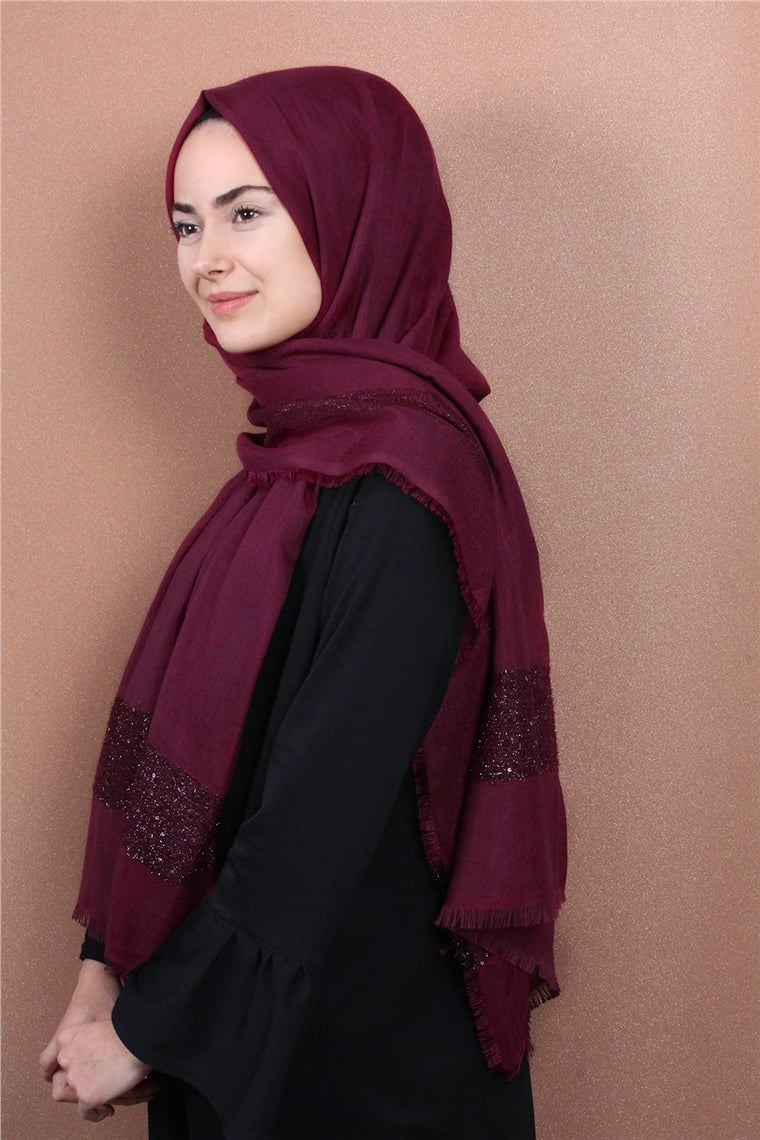 Simli Pamuk Şal 504-15