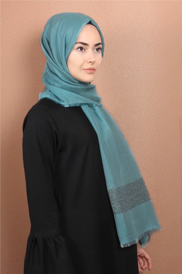 Simli Pamuk Şal 504-7