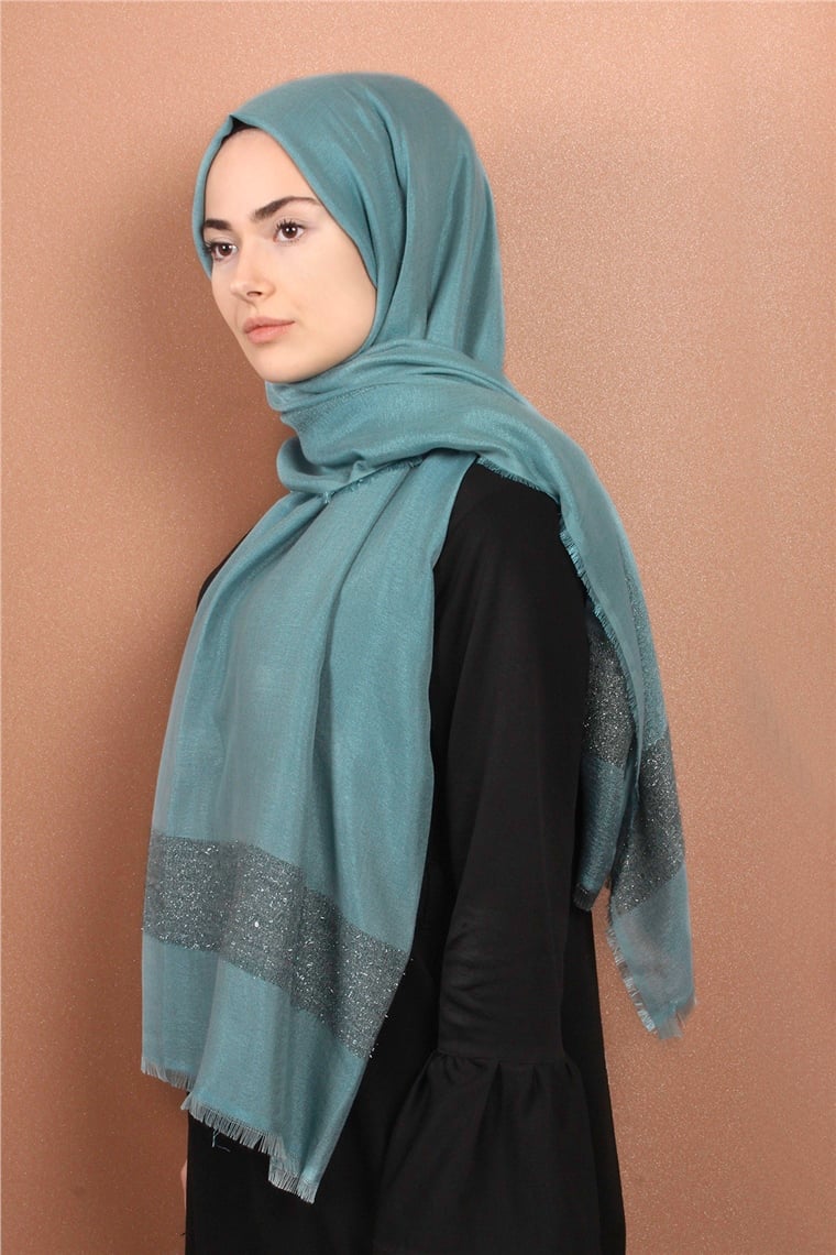 Simli Pamuk Şal 504-7