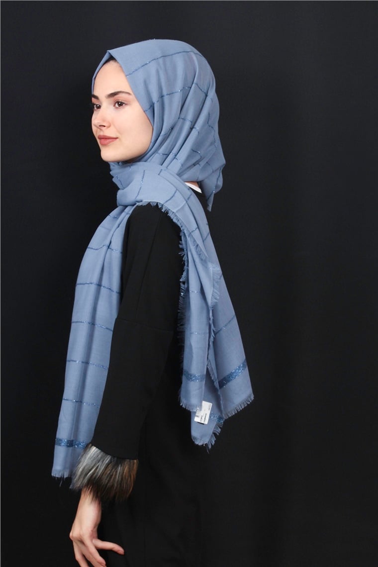 Simli Pamuk Şal 505-14