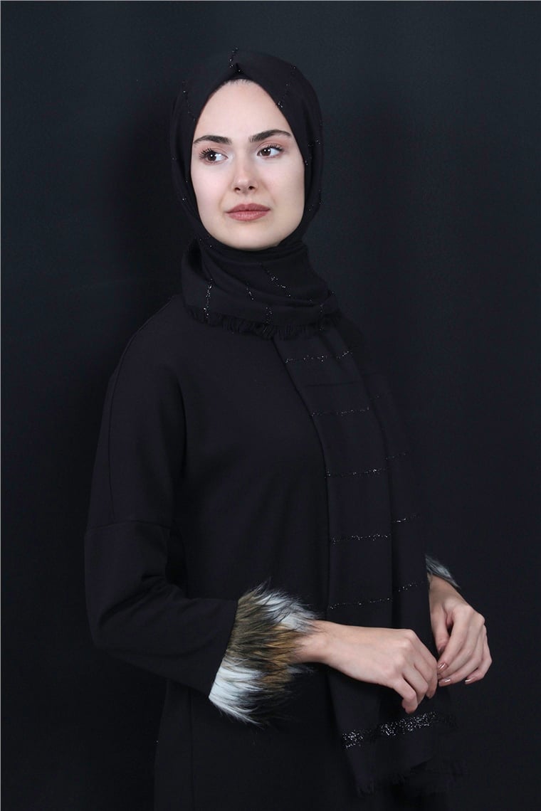 Simli Pamuk Şal 505-5