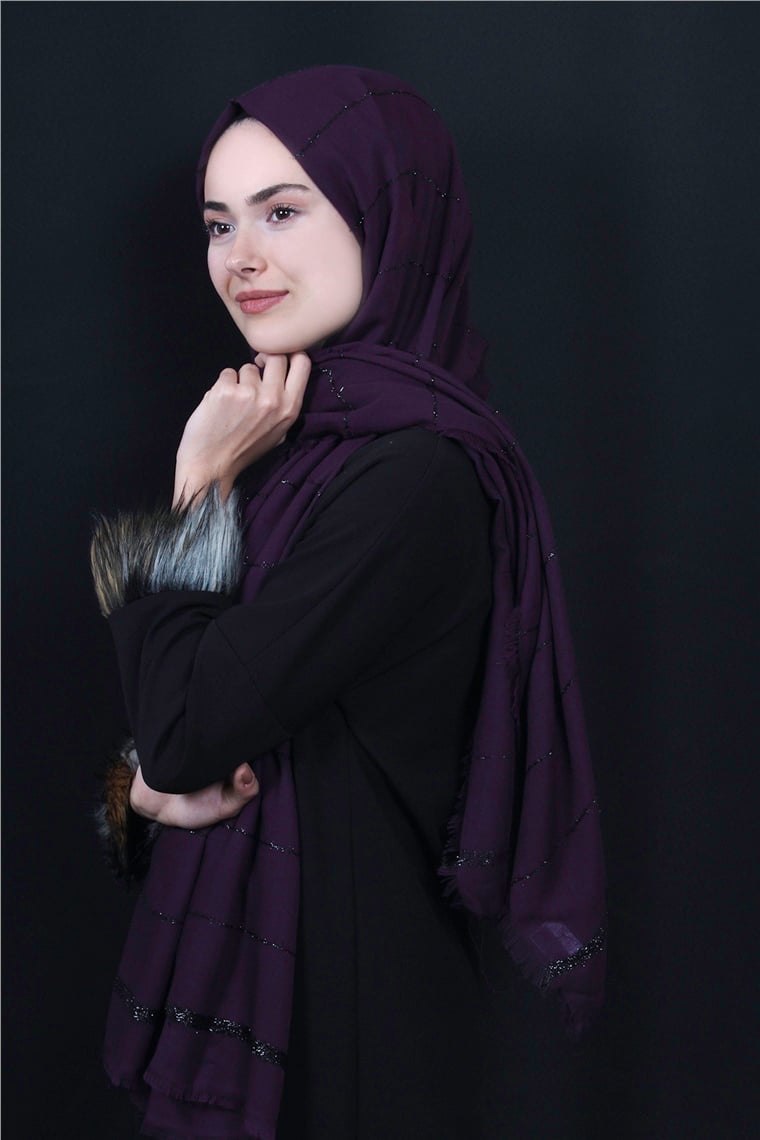 Simli Pamuk Şal 505-6