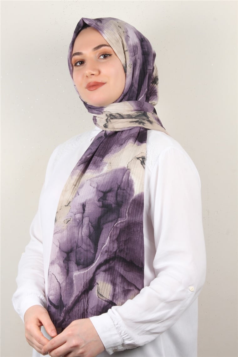 Soft Touch Şal 2744-12 Mor