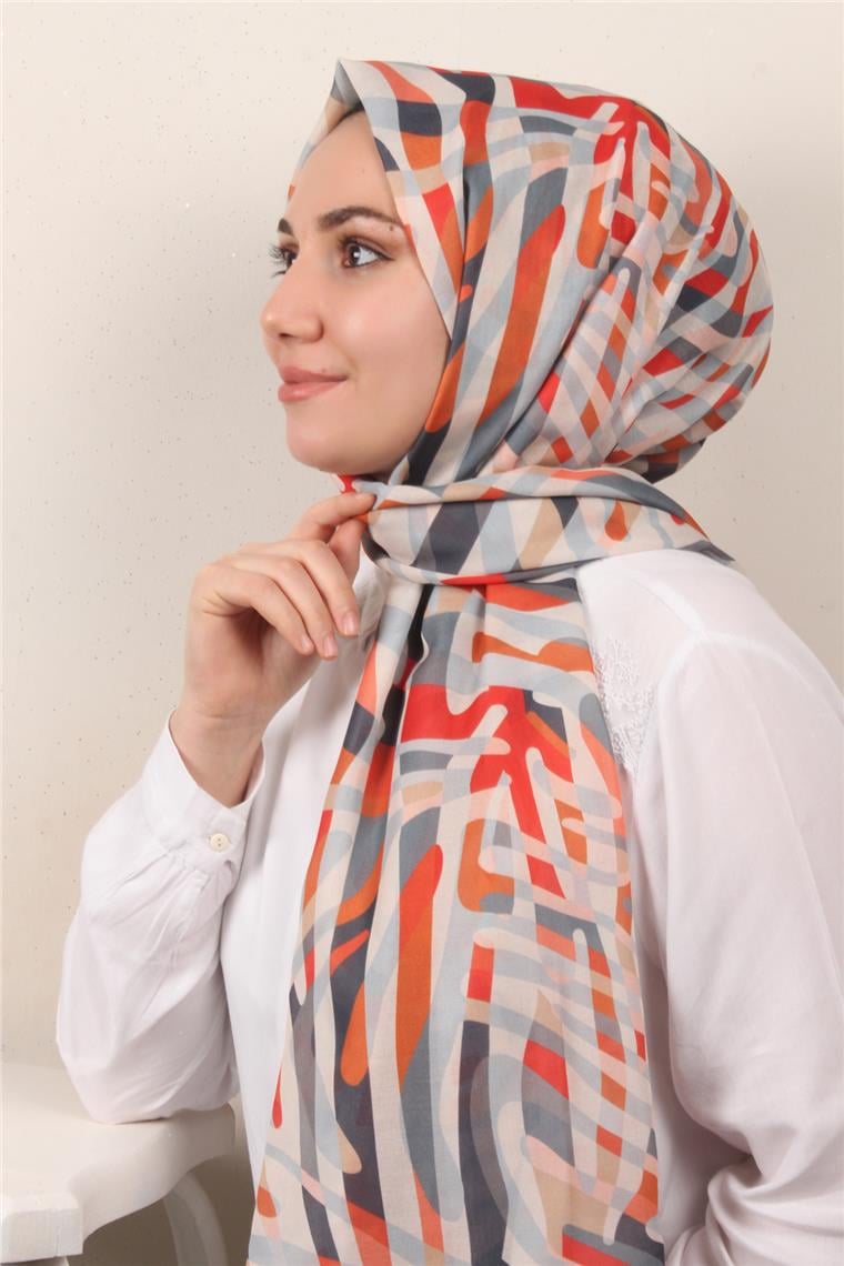 Soft Touch Şal 2750-4 Turuncu