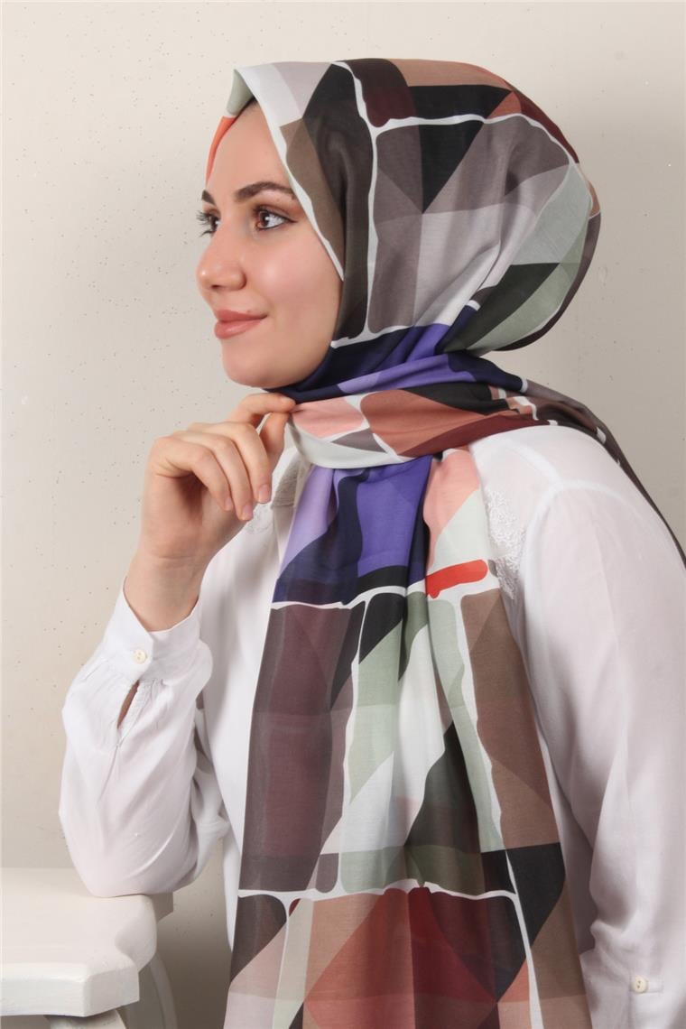 Soft Touch Şal 2751-3 Mor