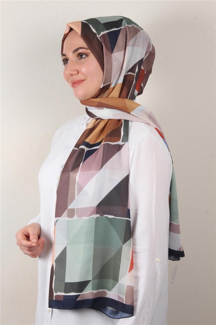 Soft Touch Şal 2751-6 Lacivert