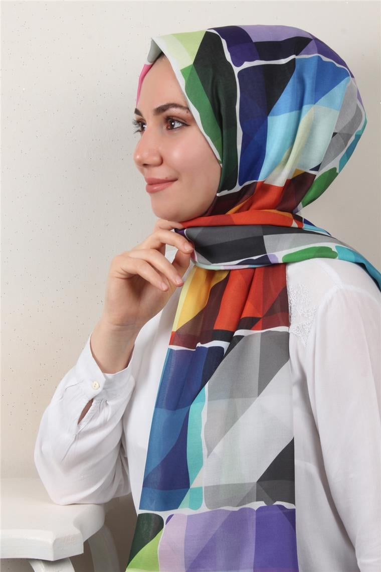 Soft Touch Şal 2751-7 Siyah