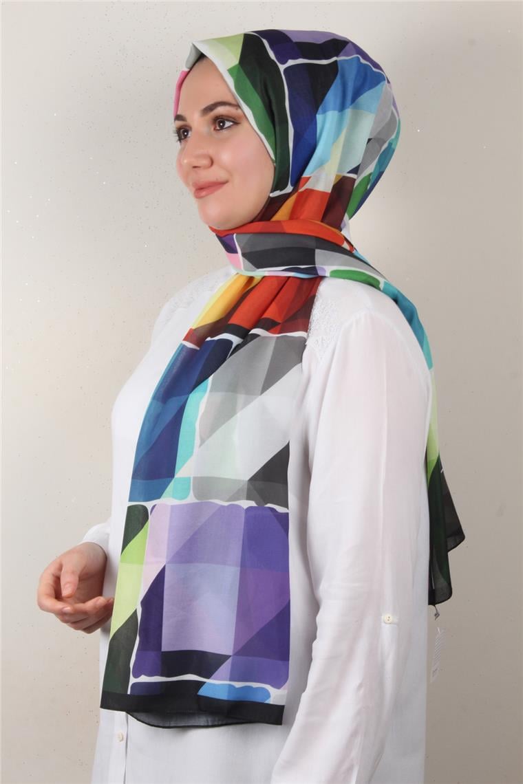 Soft Touch Şal 2751-7 Siyah