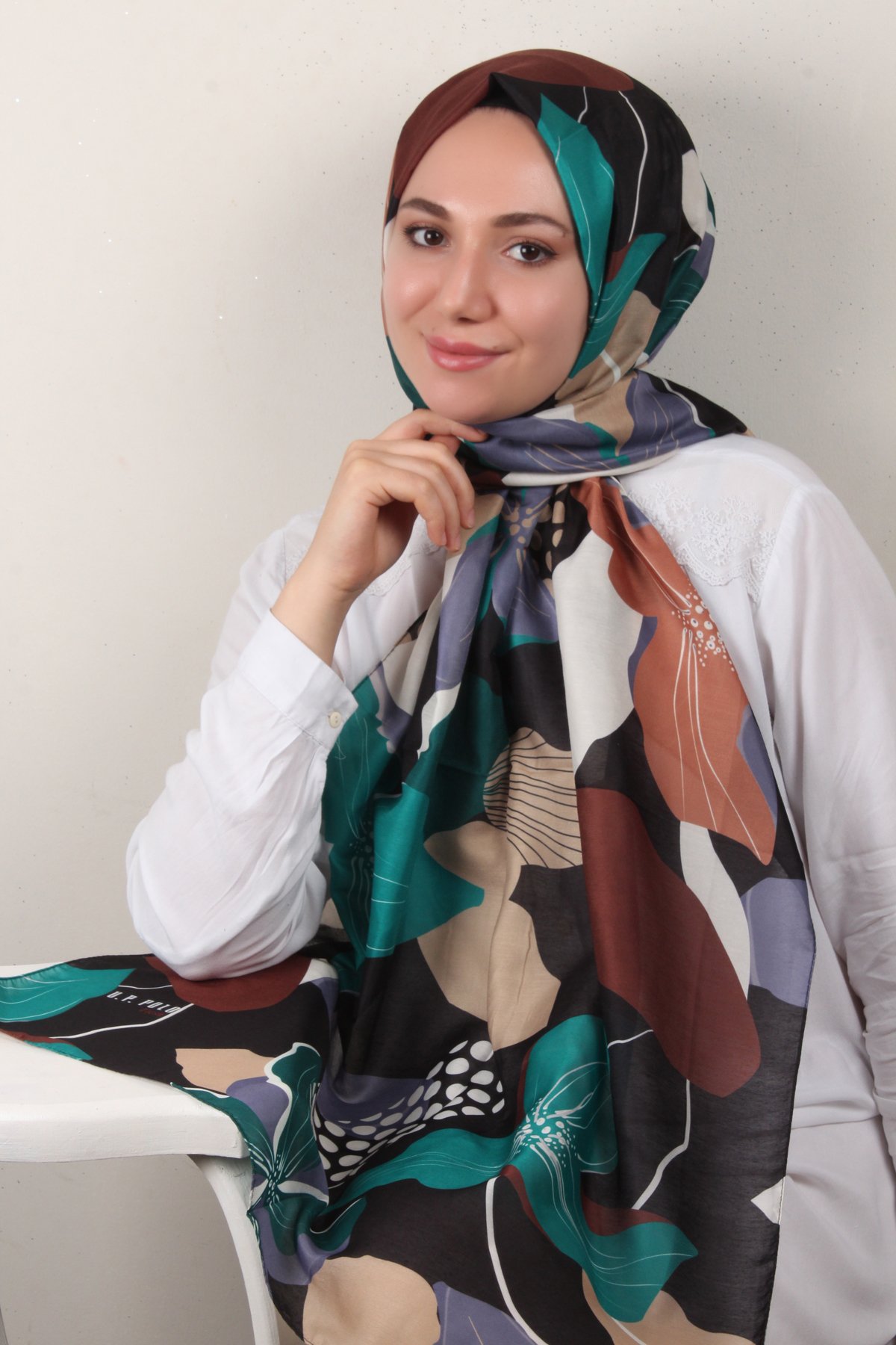 Soft Touch Şal 2763-6 Yeşil