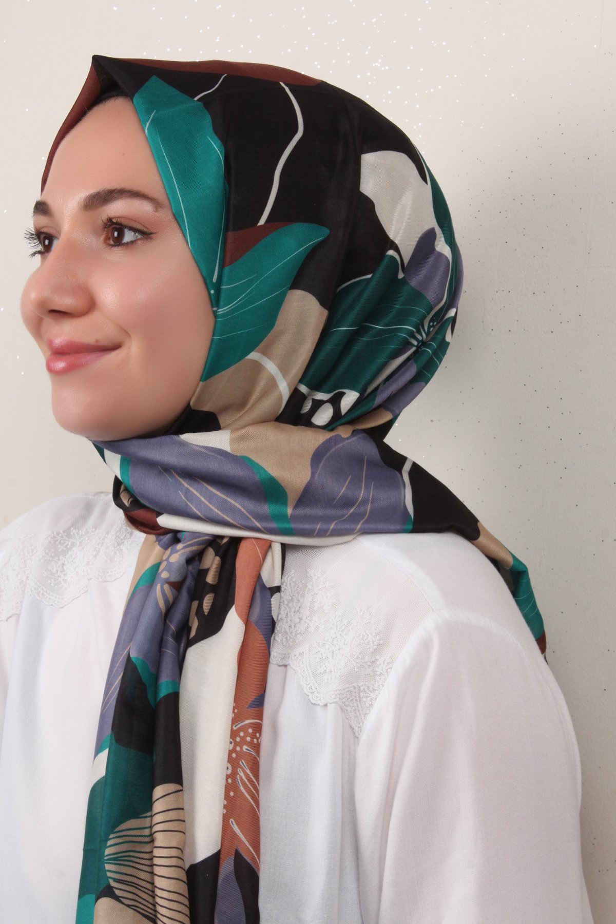 Soft Touch Şal 2763-6 Yeşil