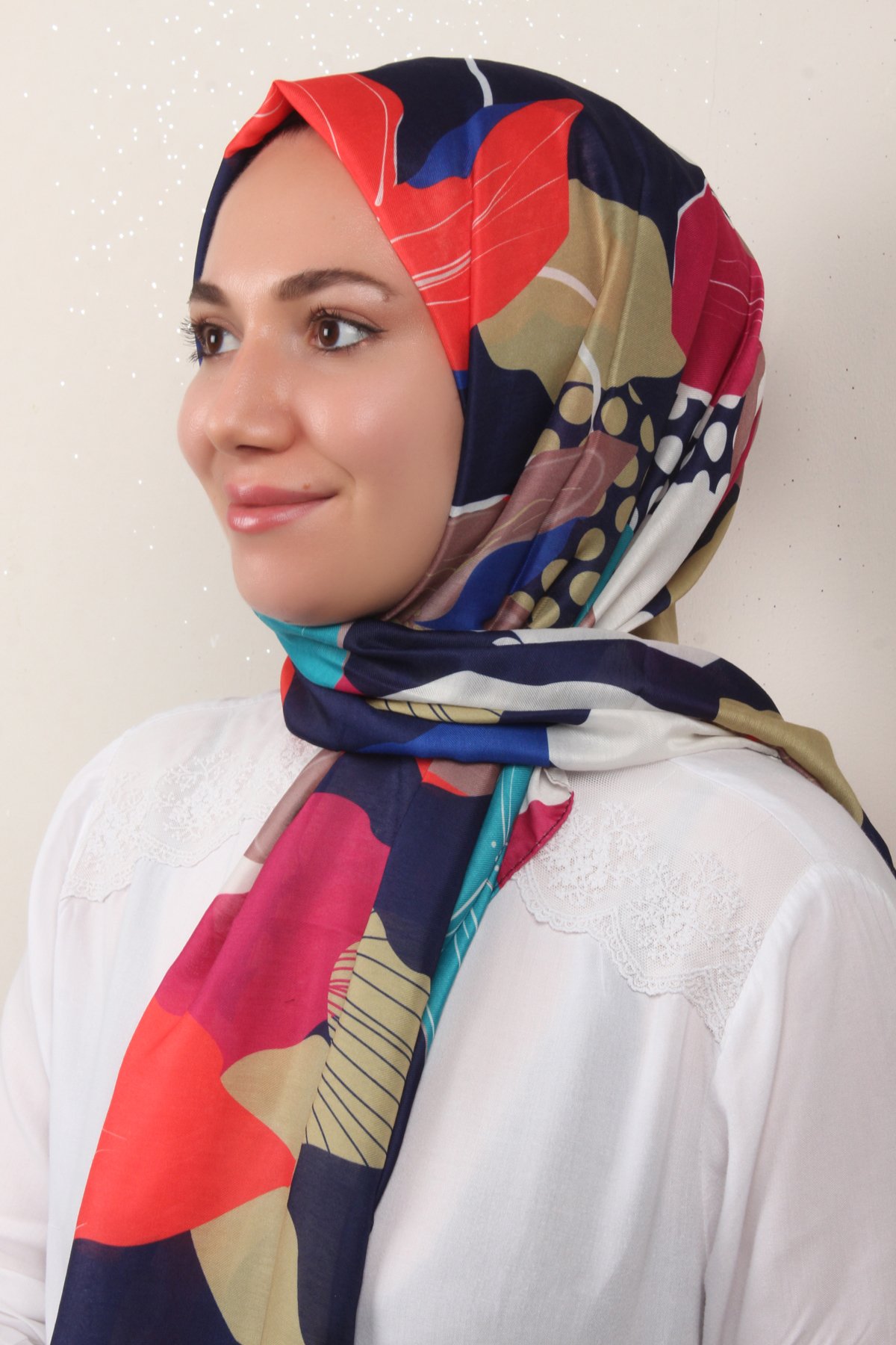 Soft Touch Şal 2763-9 Lacivert