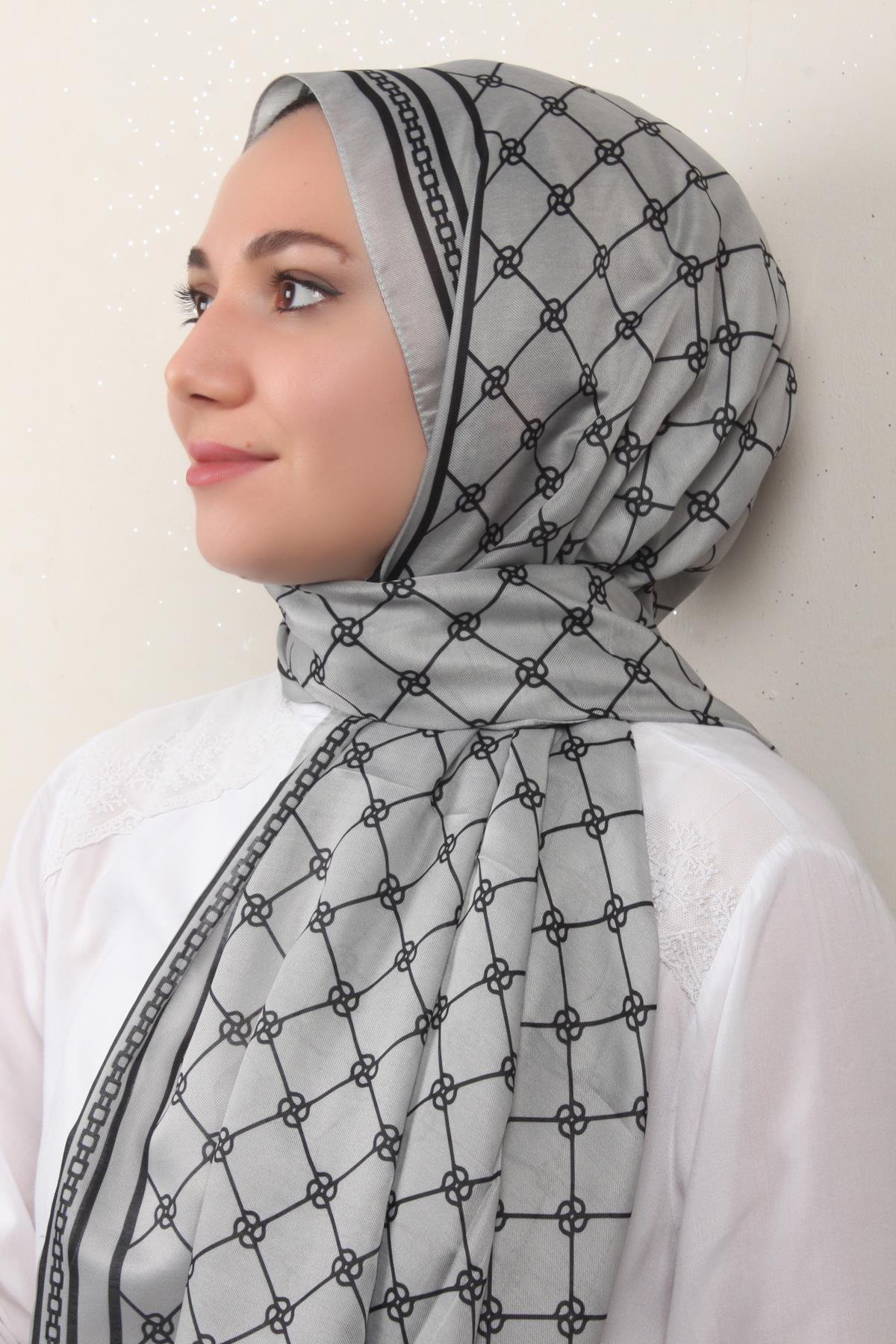 Soft Touch Şal 2764-14 Gri