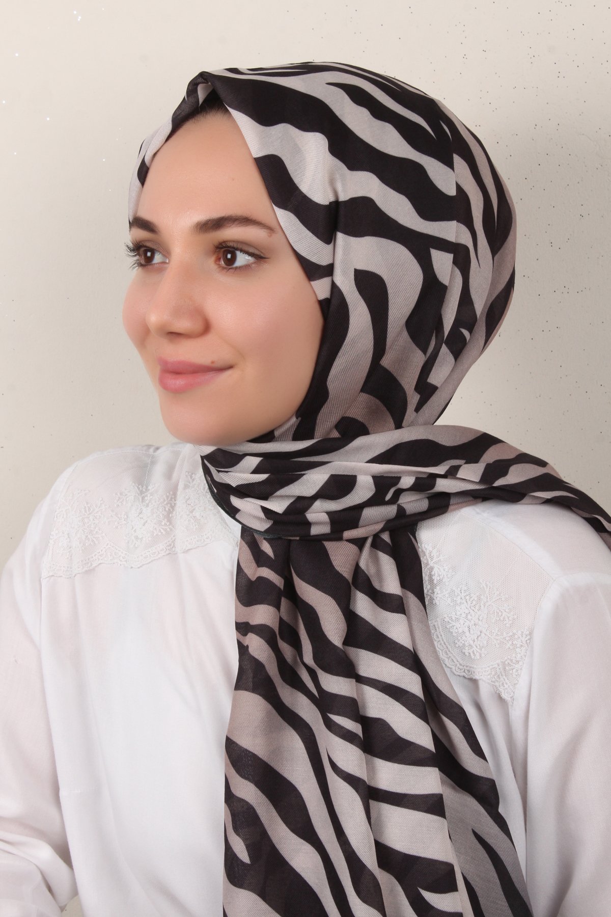 Soft Touch Şal 2773-1 Koyu Haki