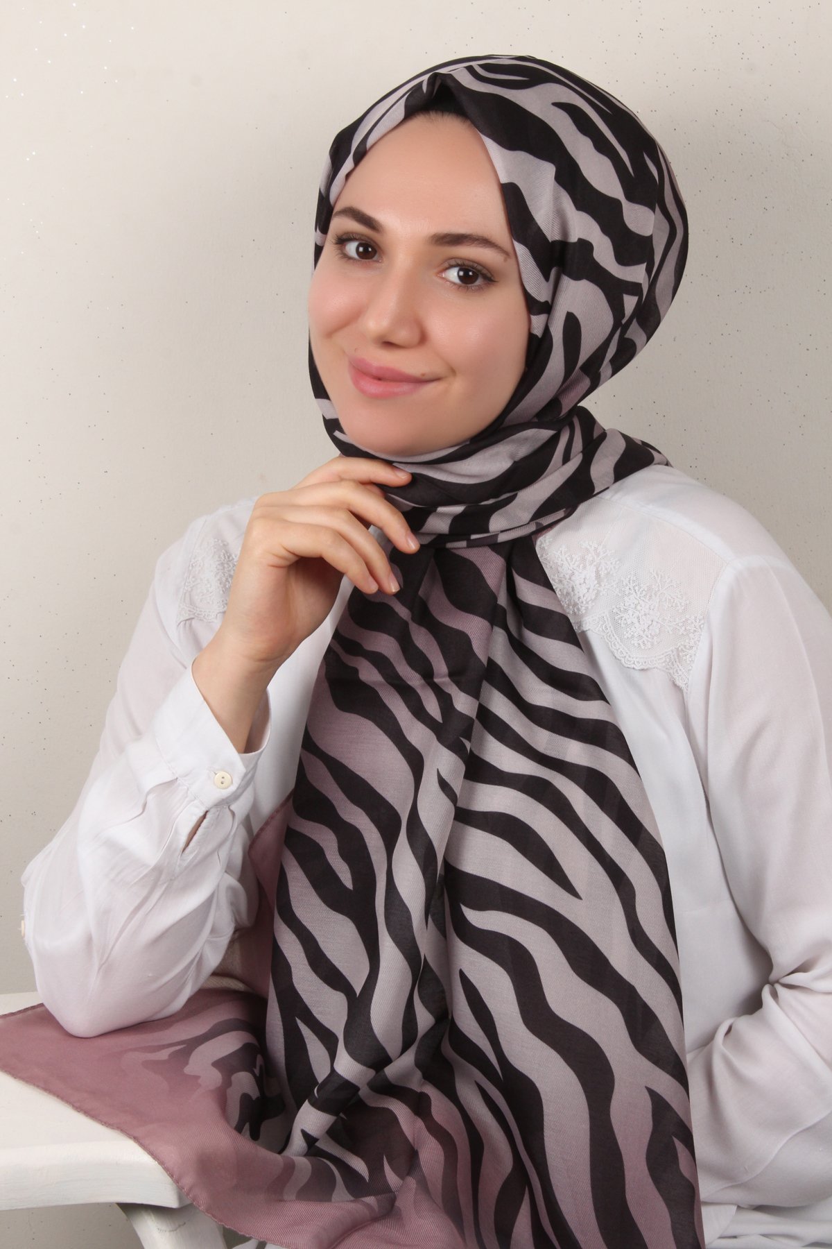 Soft Touch Şal 2773-4 Pudra