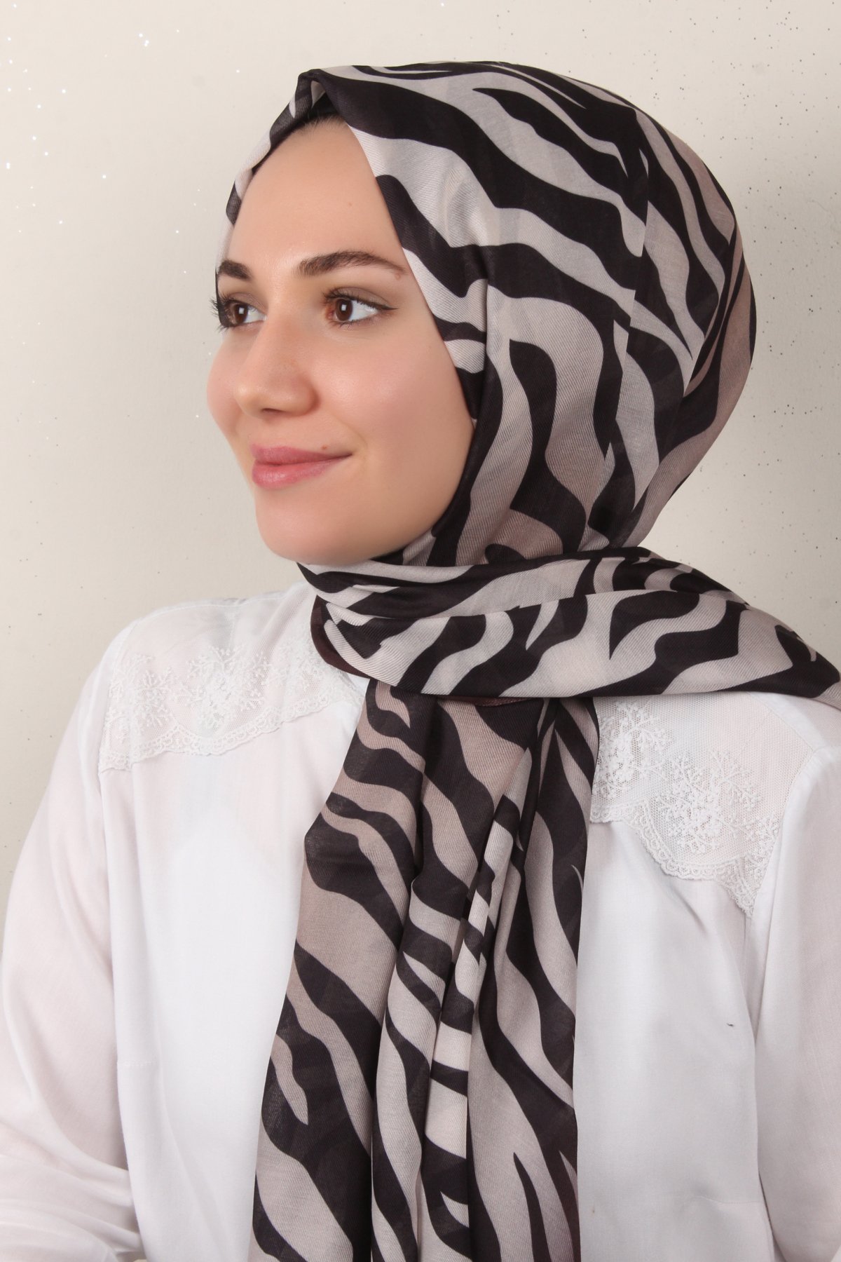 Soft Touch Şal 2773-5 Kahverengi