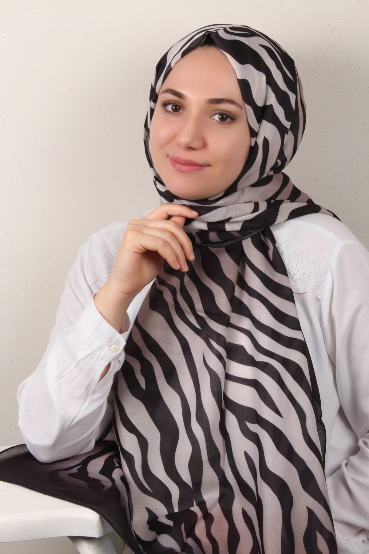 Soft Touch Şal 2773-9 Siyah