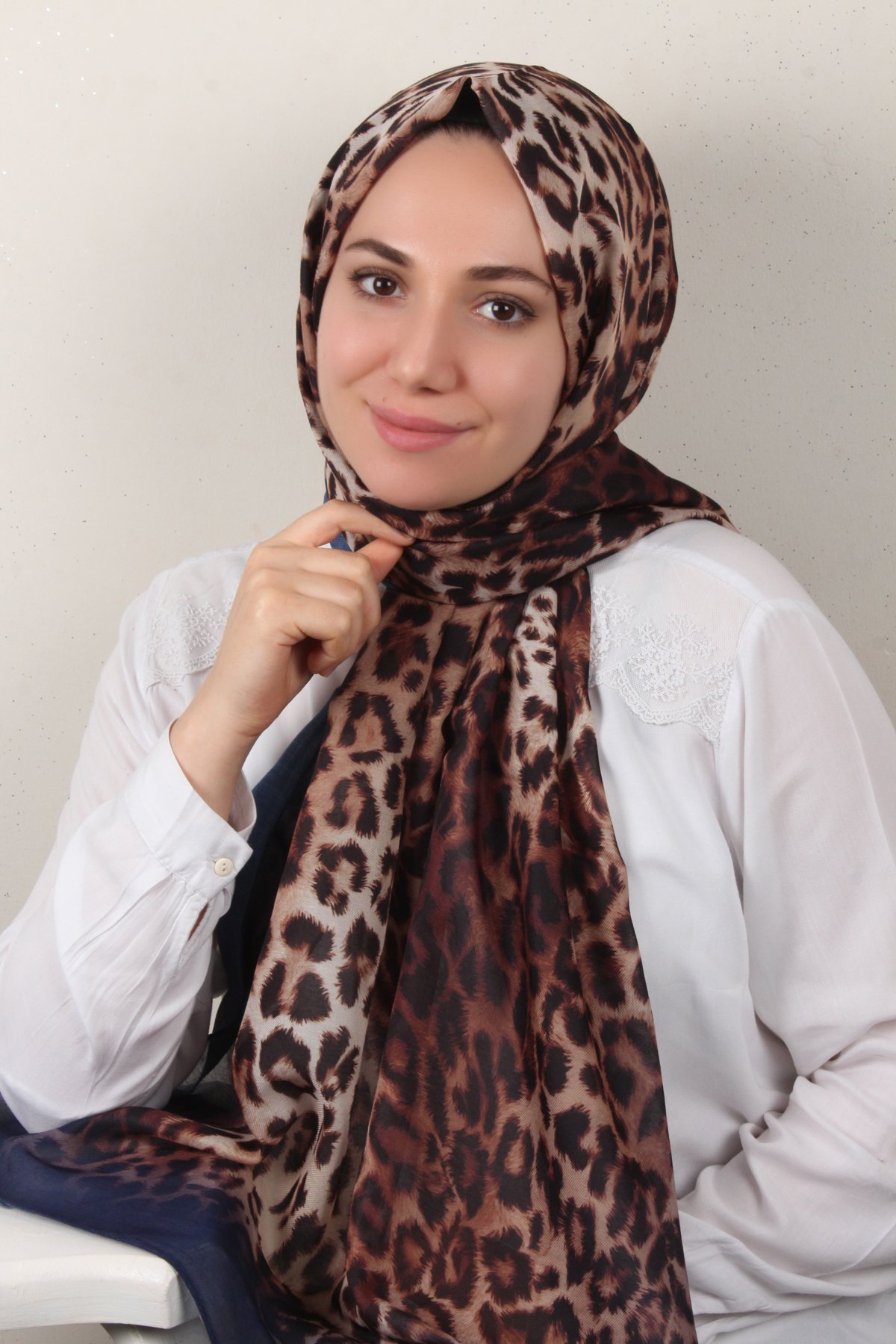 Soft Touch Şal 2774-7 Lacivert