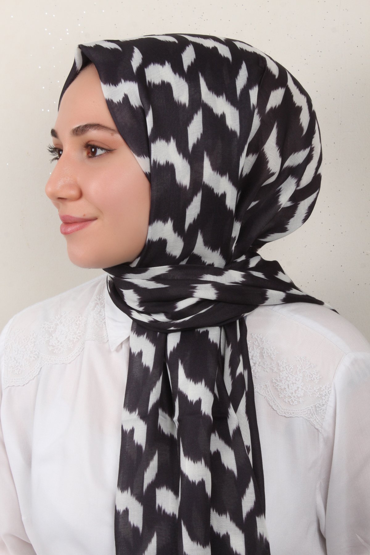 Soft Touch Şal 2776-7 Siyah