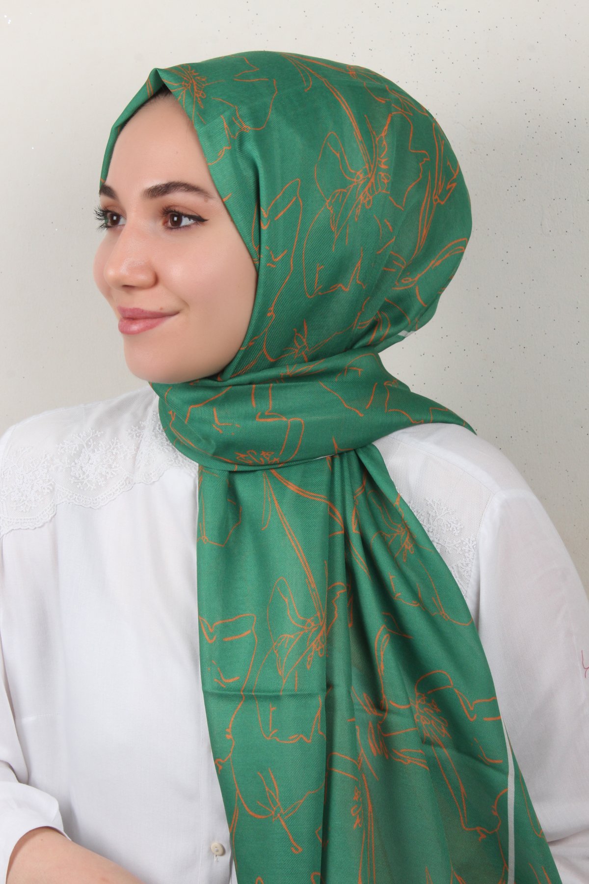 Soft Touch Şal 2777-14 Mavi