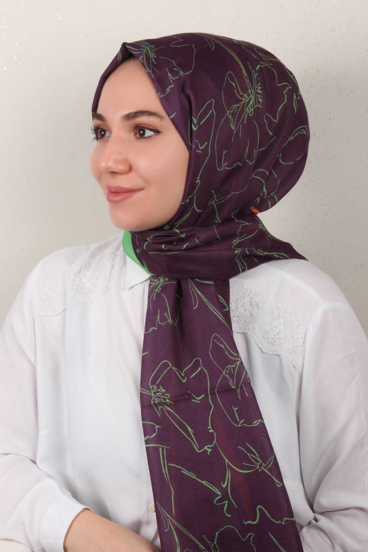 Soft Touch Şal 2777-7 Mor