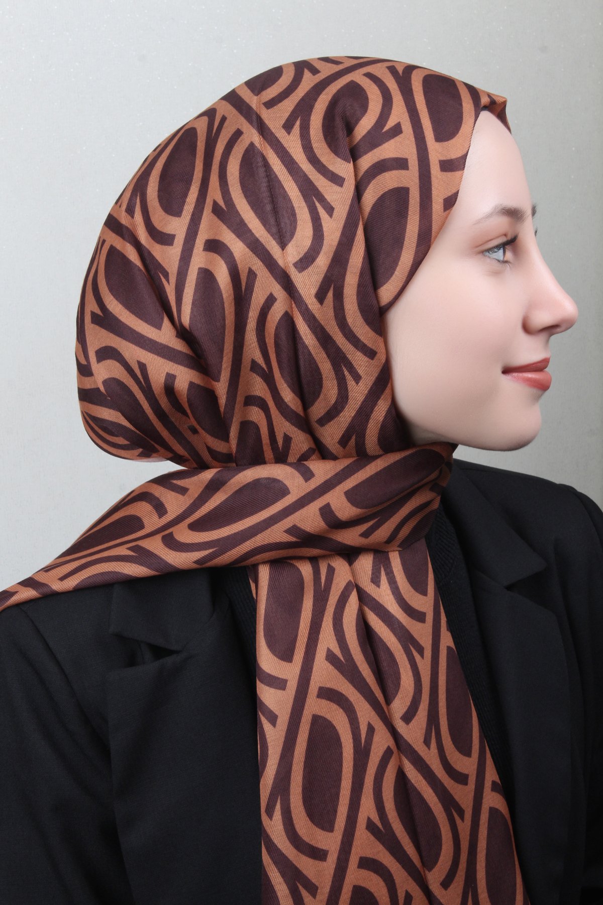 Soft Touch Şal 2778-15 Karamel