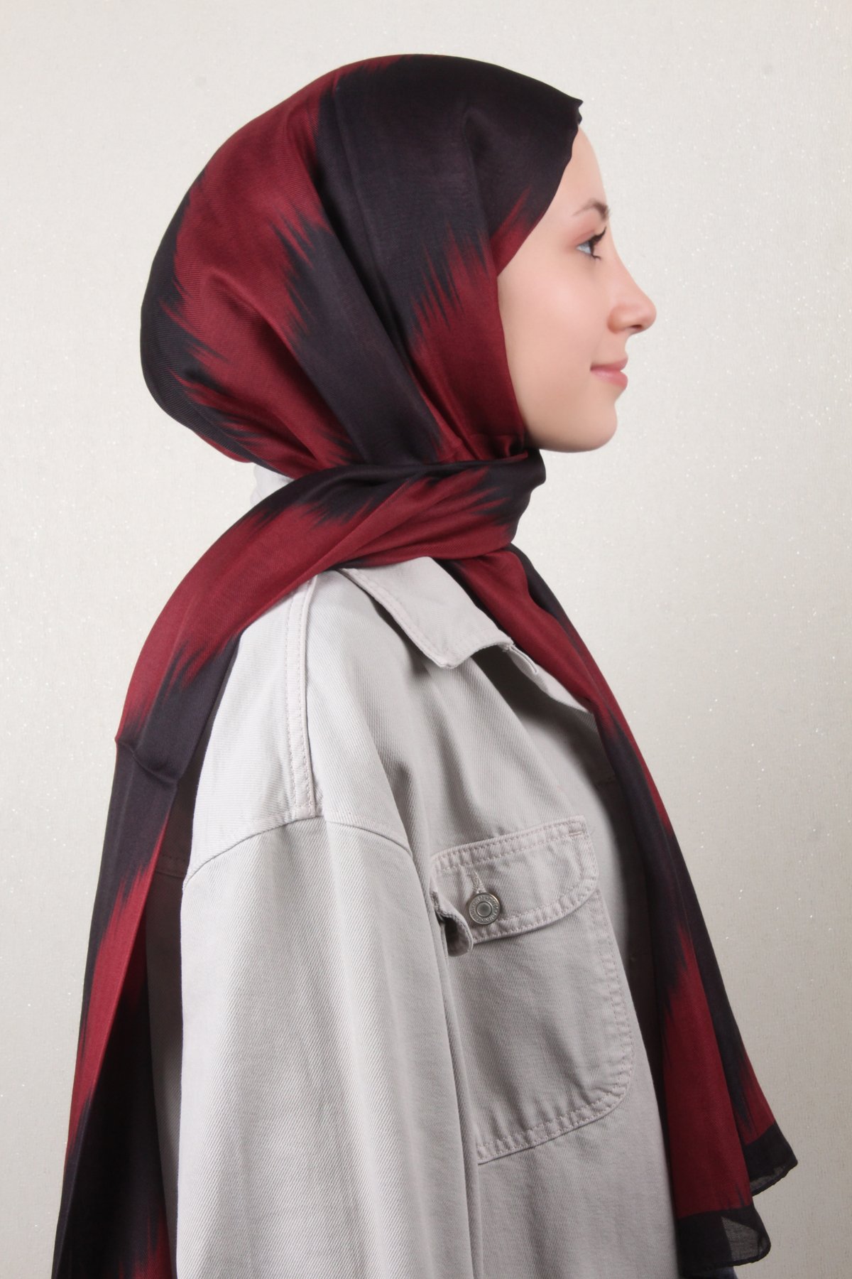 Soft Touch Şal 2779-8 Bordo