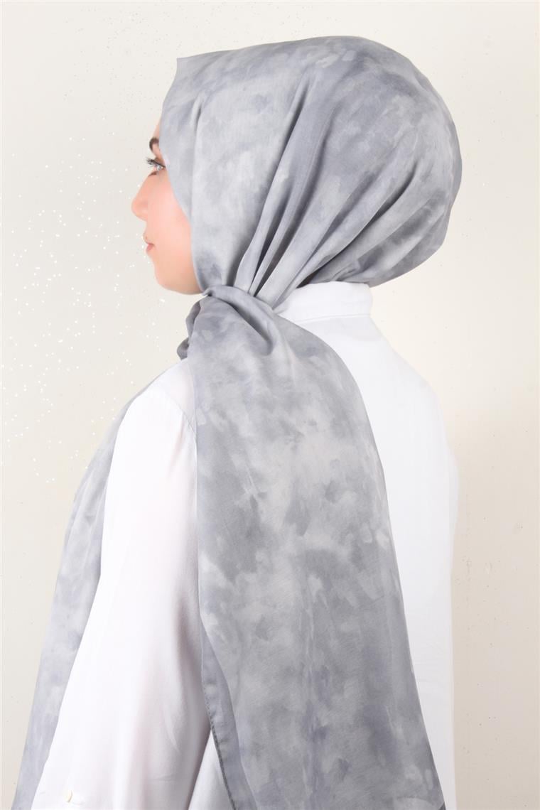 Soft Touch Şal Bulut Desen 2754-11 Gri