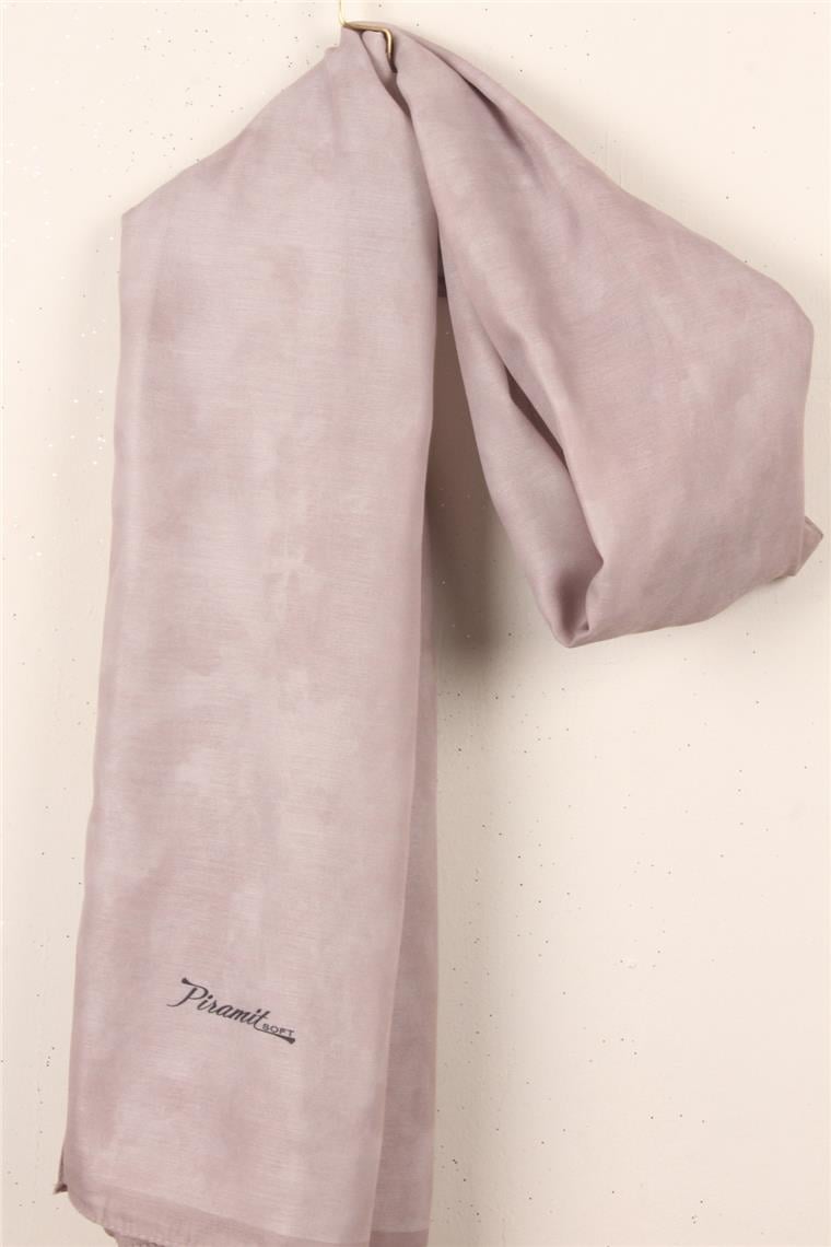 Soft Touch Şal Bulut Desen 2754-13 Miskli Kahve